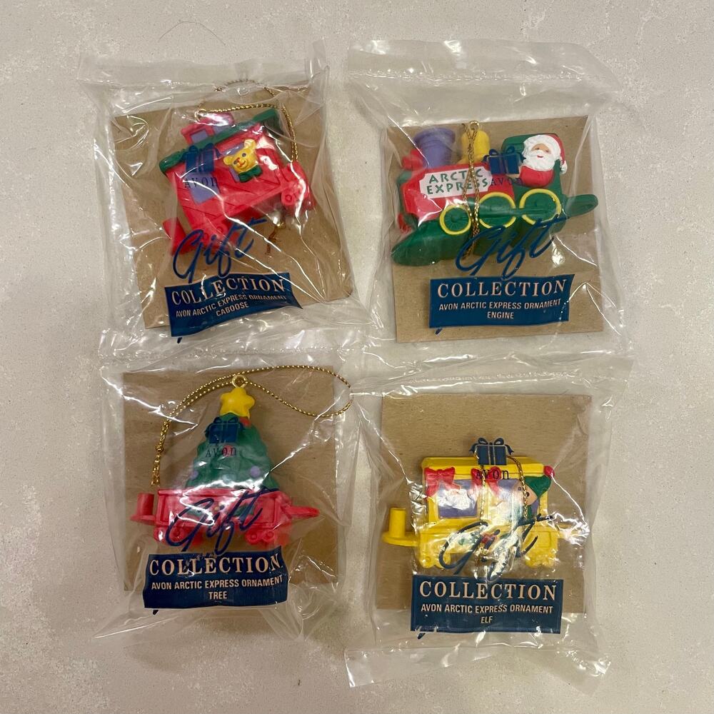 NEW Avon Arctic Express Ornaments